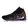 Nike LeBron 17 EP Lakers Chaussures pour Homme Violet Noir Aubergine BQ3178-004