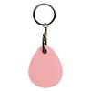 Customized leather water drop small card cover, keychain protective cover, elevator card cover ins community access card cover, customized oem.