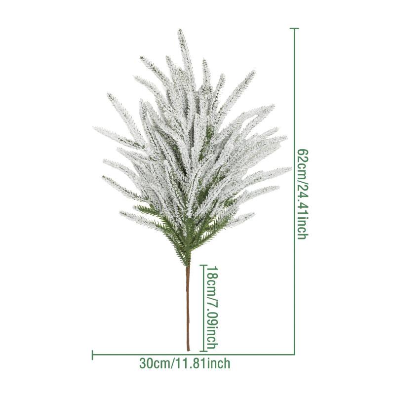 Christmas Fir Branches Fake Tree Leaves For Holiday Centerpieces And Seasonal Arrangements