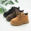 Mode retro kurze stiefel herbst und winter neue kinder schuhe jungen kurze stiefel vielseitig Britischen stil leder stiefel