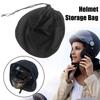 Helmet Bag Plush Soft Drawstring Pocket For Motorcycle Scooter Moped Bike Full Half Helmet Lid Protect Bag