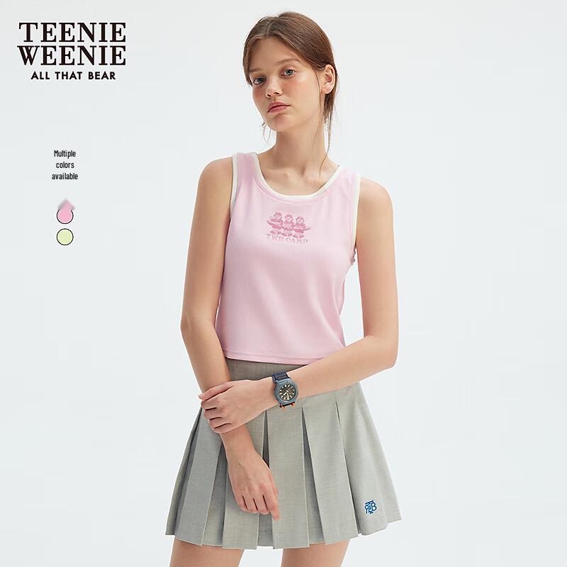 Teenie Weenie Women s Layered Bear Vest T-Shirt M