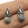 10pcs Tibetan Bronze Silver Color Pendants Antique Jewelry Making DIY Handmade Craft Pineapple Charms For Jewelry Making