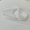 3pcs 8mm/12mm/20mm Clear Plastic Headbands With Teeth Plain Transparent Hairbands for DIY Women Hair Accessories Raw Hair Hoops