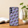 Fruit Cats Meme Phone Case For Samsung Galaxy A73,A72,A71,A70,A53,A52,A51,Soft Silicone Black Cover