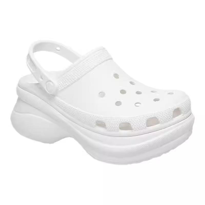 Crocs Bae Clog Shining Little Whale Simple Comfortable Clogs Women clogs Chalk 207261-0WV