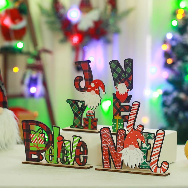 New Rudolph Wooden Ornament - Christmas Table Decoration