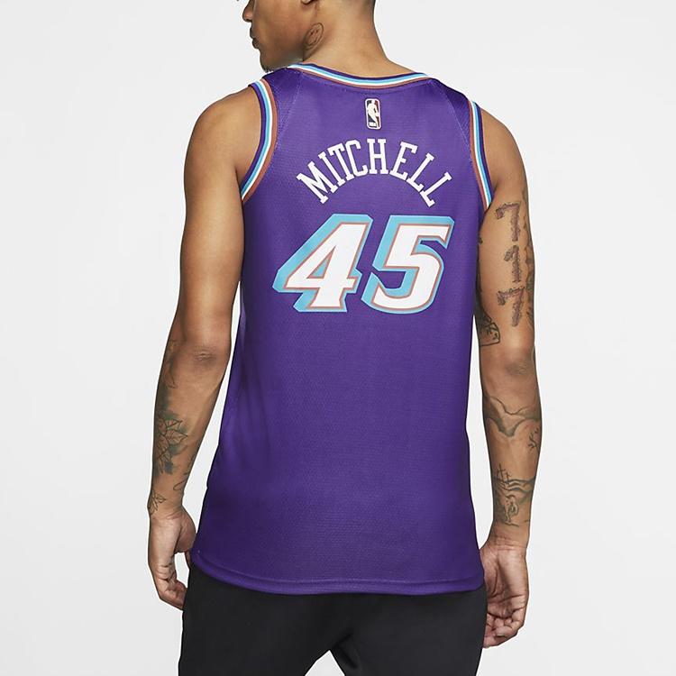 Nike NBA CLASSIC EDITION SWINGMAN JERSEY - UTAH JAZZ DONOVAN MITCHELL Purple Men's AV4517-504