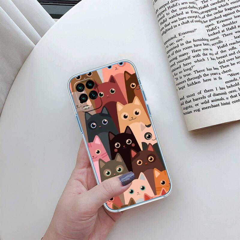 MH30 Cat Kitten Meow Phone Case for Motorola Edge 20 30 S30 40 50 Fusion Lite Plus Pro Neo Ultra One Power Action Macro Hyper Vision Zoom