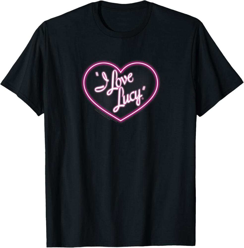 I Love Lucy Neon Logo T-Shirt