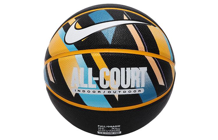 

Nike Pu Basketball Black Yellow Blue Size 7 Ball Training Unisex DO8259-933