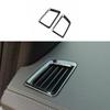 Left And Right Air Outlet Vent Trim For Ford Ranger 2015- Titanium Black 2PC