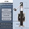 RV Side Crank Jack Stand with Brake & Guide Wheel for Marine Trailer Support