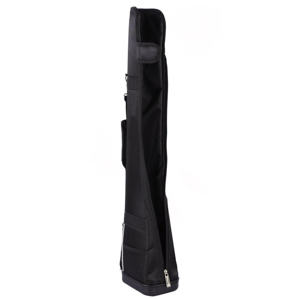 Geantă portabilă din nailon pentru depozitarea croseelor de golf, pentru 3 crose (Negru)