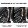 Car Interior Door Handle Cover Modification Disassembly-free Black Inner Inside Door Pull For BMW F30 F35 3 4 Series Car Styling
