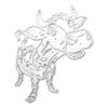Lovely Cattle Metal Cutting Dies Handmade Crafts DIY Scrapbooking Embossing Supplies for Children Kids Girls Boys