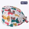 Unisex All-Cotton Printed Surgical Cap for Medical and Food Services