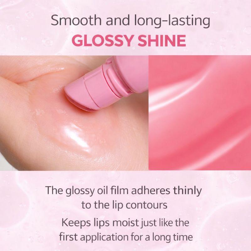 COSNORI Glossy Lip Serum 10ml Hydrating Plumping Lip Gloss Serum Korean Glass Shine Lip Tint