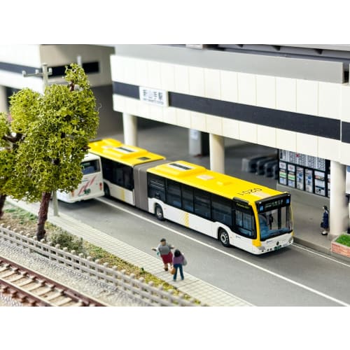 The Bus Collection Bus Collection Nishi-Nippon Railroad Fukuoka BRT Articulated Bus Diorama Supplies