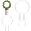 Weather-resistant Plant Trellis Transparent Climbing Plant Support  Climbing Vines