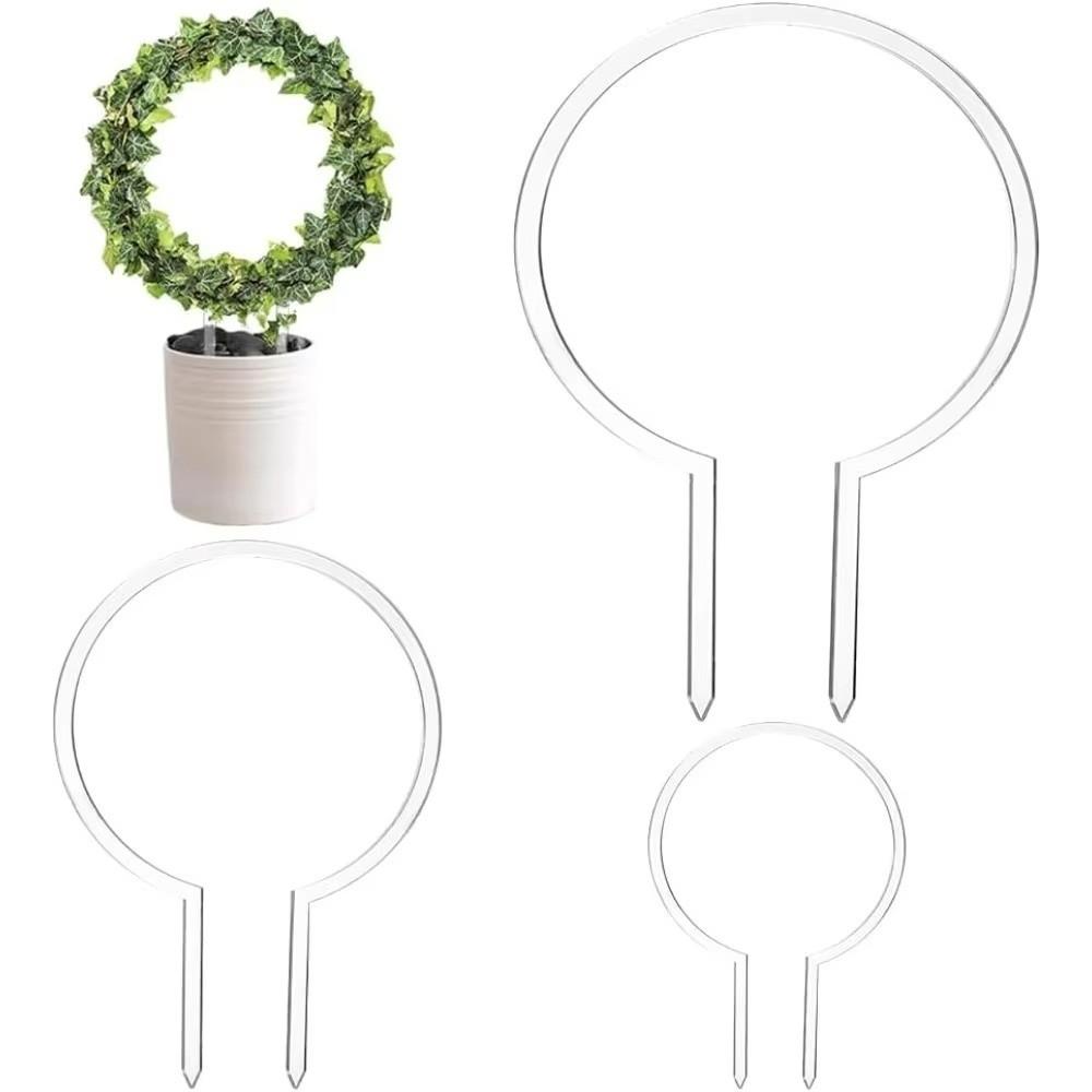 Weather-resistant Plant Trellis Transparent Climbing Plant Support  Climbing Vines