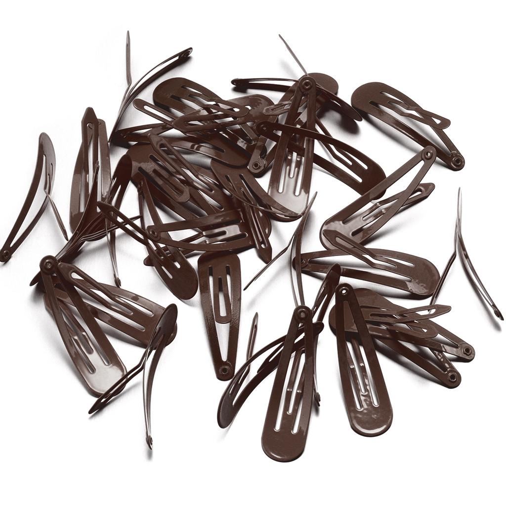 50Pcs Solid Colors BB Hairclips Girls Y2K Cute Small Barrettes Women Simple Metal Snap Clip Headdress Children Hair Accessories