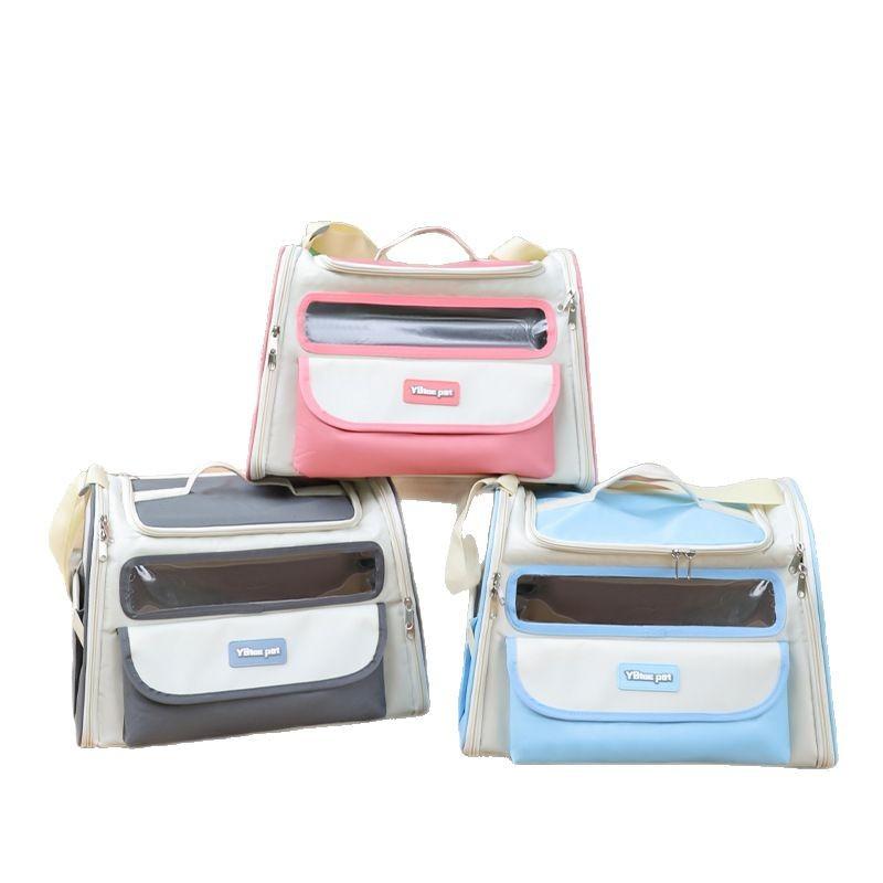 Cat Bag for Outdoor Use Portable Large Capacity Cat Carrying Portable Dog Diagonal Shoulder Bag