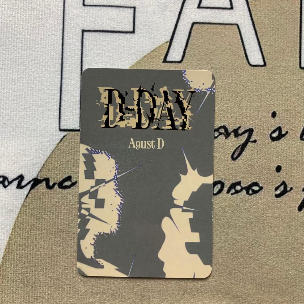 [USED] BTS Yoongi AgustD D-DAY Seoul Bonus Trading Card