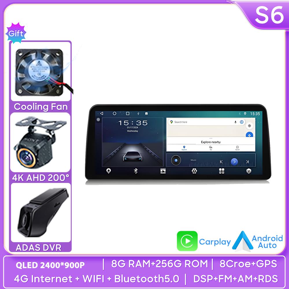 12.3" Android For Dodge Grand Caravan 2009-2020 4G Wifi BT High-performance GPS Navigation No 2din Auto Radio Stereo Head Unit