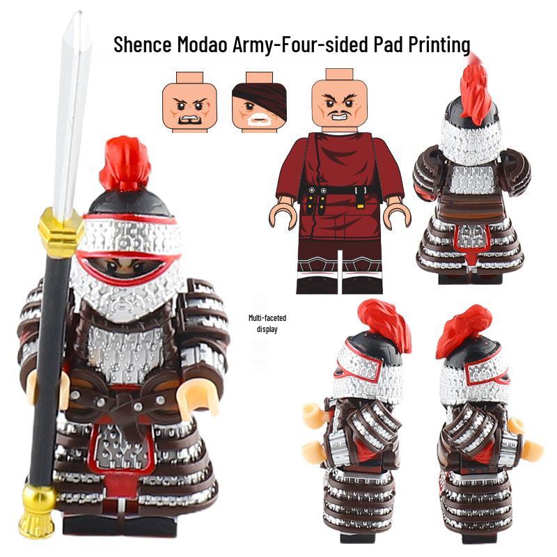 

Древние Солдаты Конструктор: Минифигурки рыцарей эпохи Тан и Сун