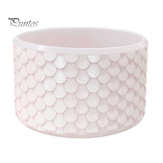 Reusable Silicone Bottle Boot Cup Boot, Fish Scale Pattern Decor, Soft Elastic Water Anti Scratch Accessory Protective Sleeve, Anti-Slip Bottom Cover