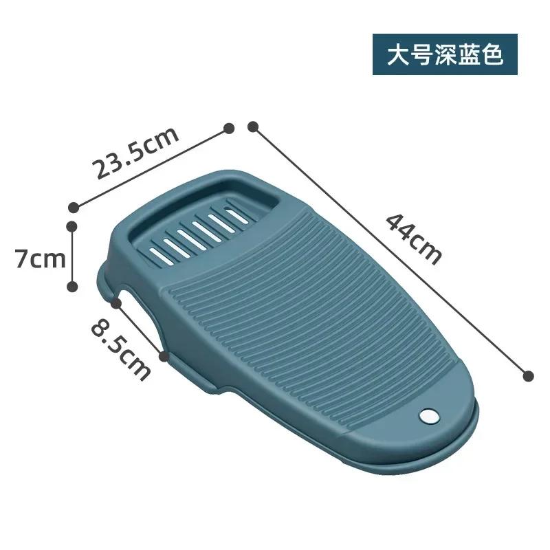 Thickened Washboard for Washing Clothes with Non-slip Washboard for Household Laundry Scrubbing Board