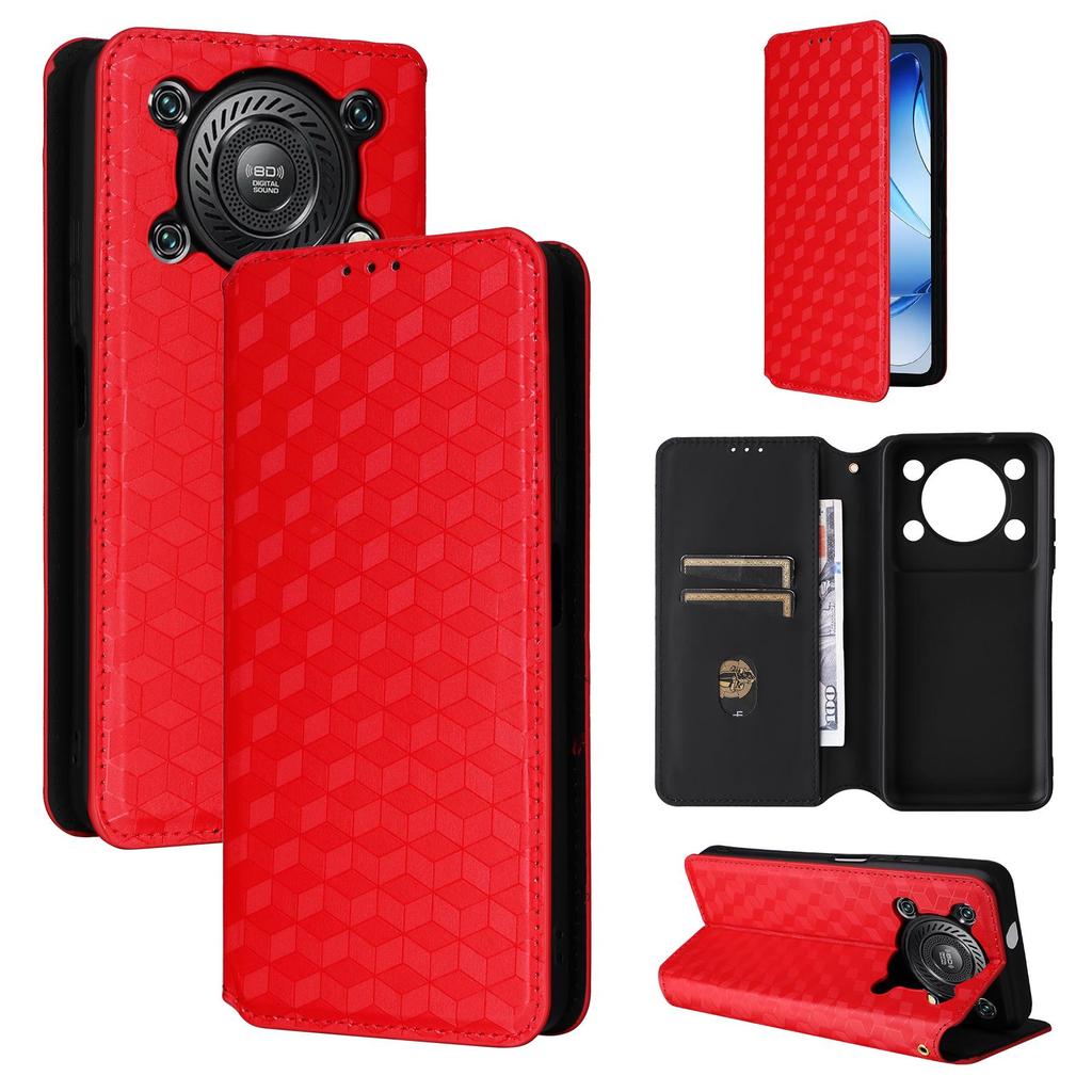 Funda Tipo Libro para Oukitel C60/C60 Pro Cuero PU Protección de Cuerpo Completo Con [Bloqueo RFID] Cubierta Retro Duradera