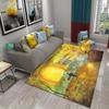 Funny Painting Carpet Cute Animal Mat for Kitchen Living Room Balcony Bedroom Bathroom Entrance Non-slip Floor Mat Home Decor