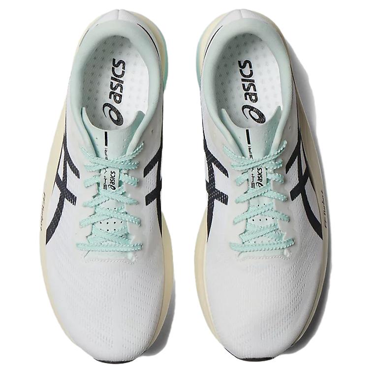 Asics S4+ Yogiri White Black Aqua Unisex Sneakers Grey 1013A158-100