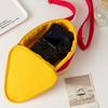Creative Protective Case For Instant Camera With Embroidery And Cute Cheese Design For Daily Use