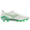 Mizuno Morelia Neo III Low Football Shoes White Green Men Football Shoes P1GA228037
