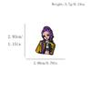 Popular Demon Slayer Metal Badge: K-POP Lumizo Yi Mila Cartoon Brooch