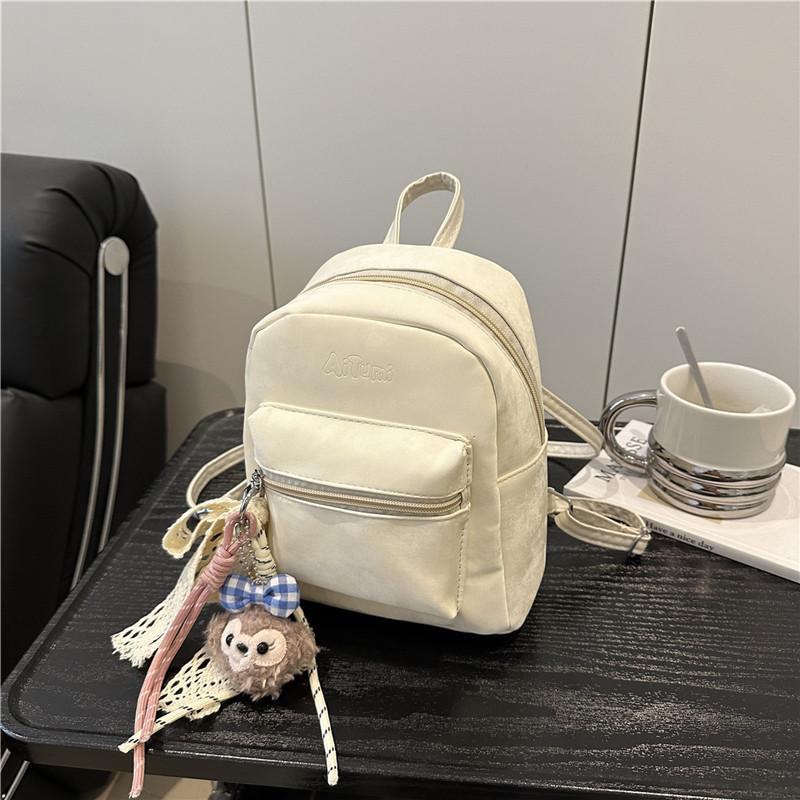Women Backpack With Durable Pu Material For Daily Use And Vintage Style