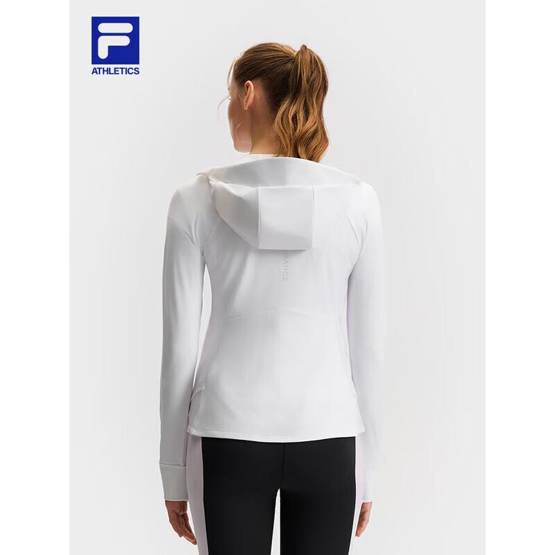 FILA Women's 2025 Summer Cooling Sun Protection Hooded Knit Jacket