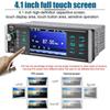 Smart AI Factura 1 Din Radio Auto Stereo Legătură în oglindă Receptor RDS AM FM 4-USB Ecran tactil IPS de 4,1 inci Player video MP5