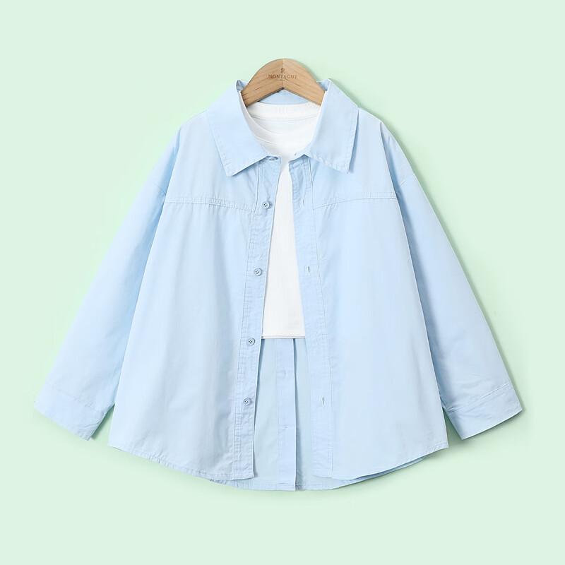 Girls  Spring Autumn Cotton Two-Piece Outfit Set 150