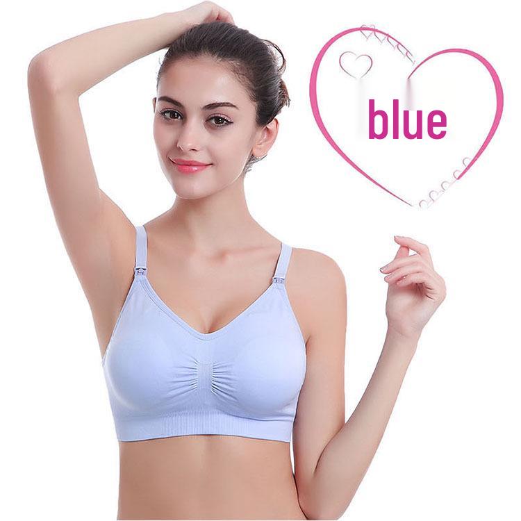 Nahtloser kabelloser Still- und Abpump-BH für freihändiges Tragen