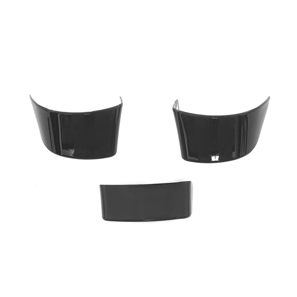 1/2/3 stk Dekorasjonsdeksel Klistremerke for Ratt til Bil For Volkswagen VW Golf 5 MK5 Passat B6 Jetta Tiguan 2007-2011 Tilbehør