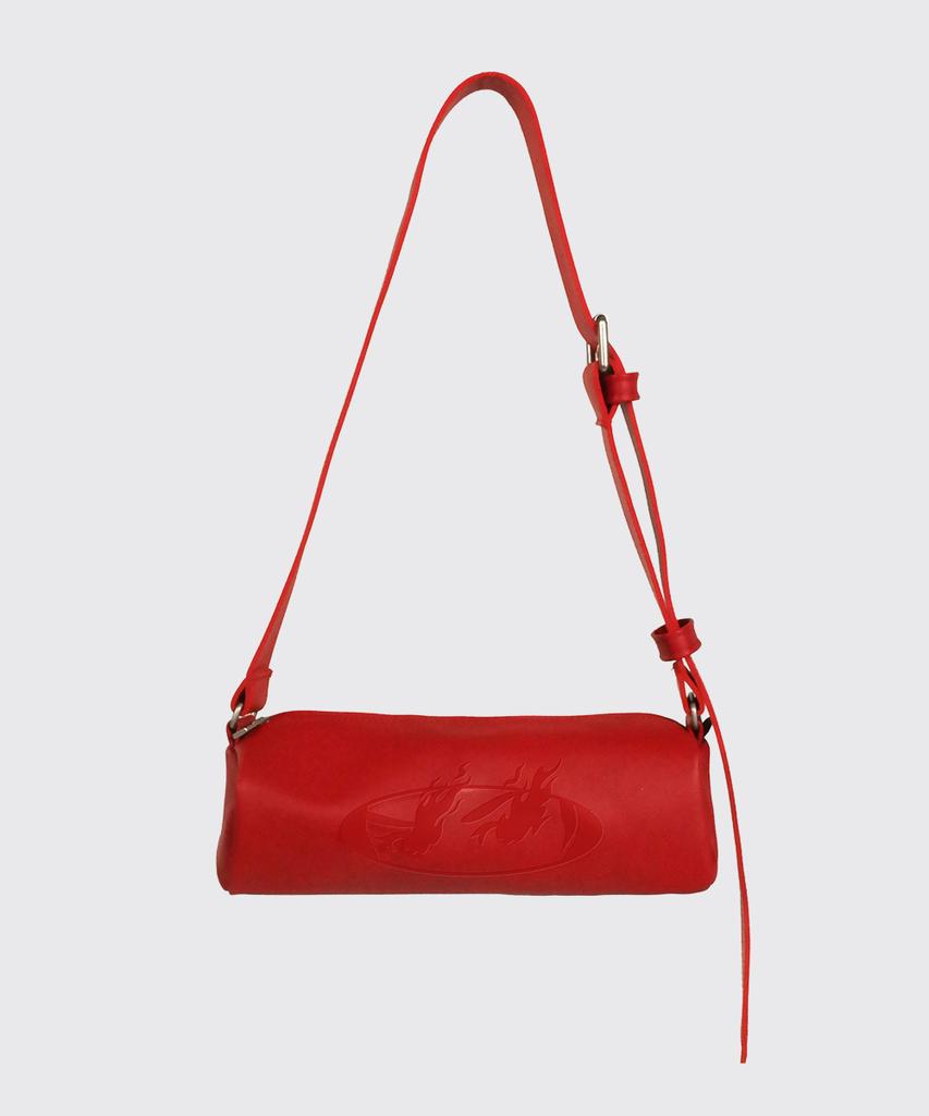 Inneq Chunky Buckle Air Bag Eye-Red