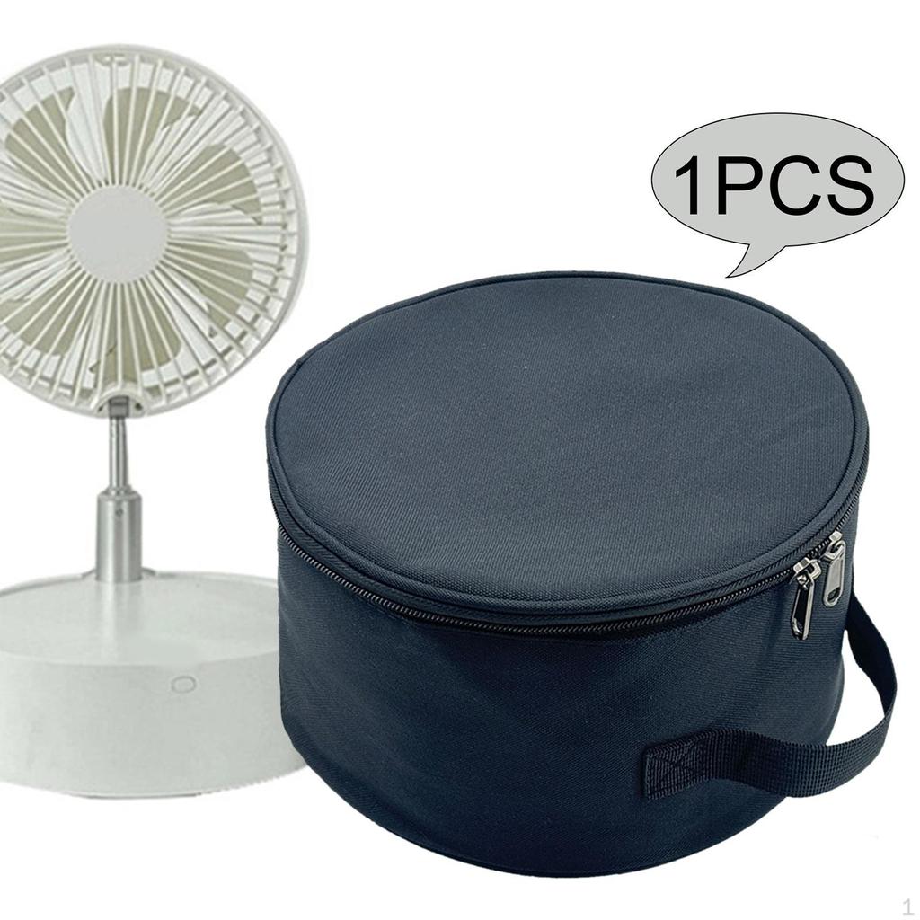 Foldable Fan Storage Bag Easy Carrying Wash Makeup for Outdoor Travel Camping