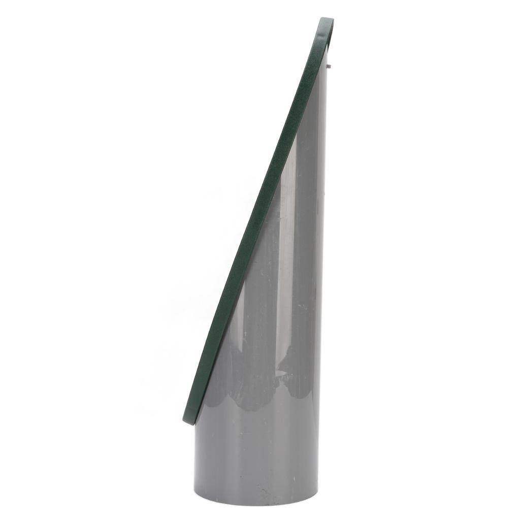 Yard Drain Emitter PVC Detachable Grate Angled Sloped Yard Drain for Drainage System Green