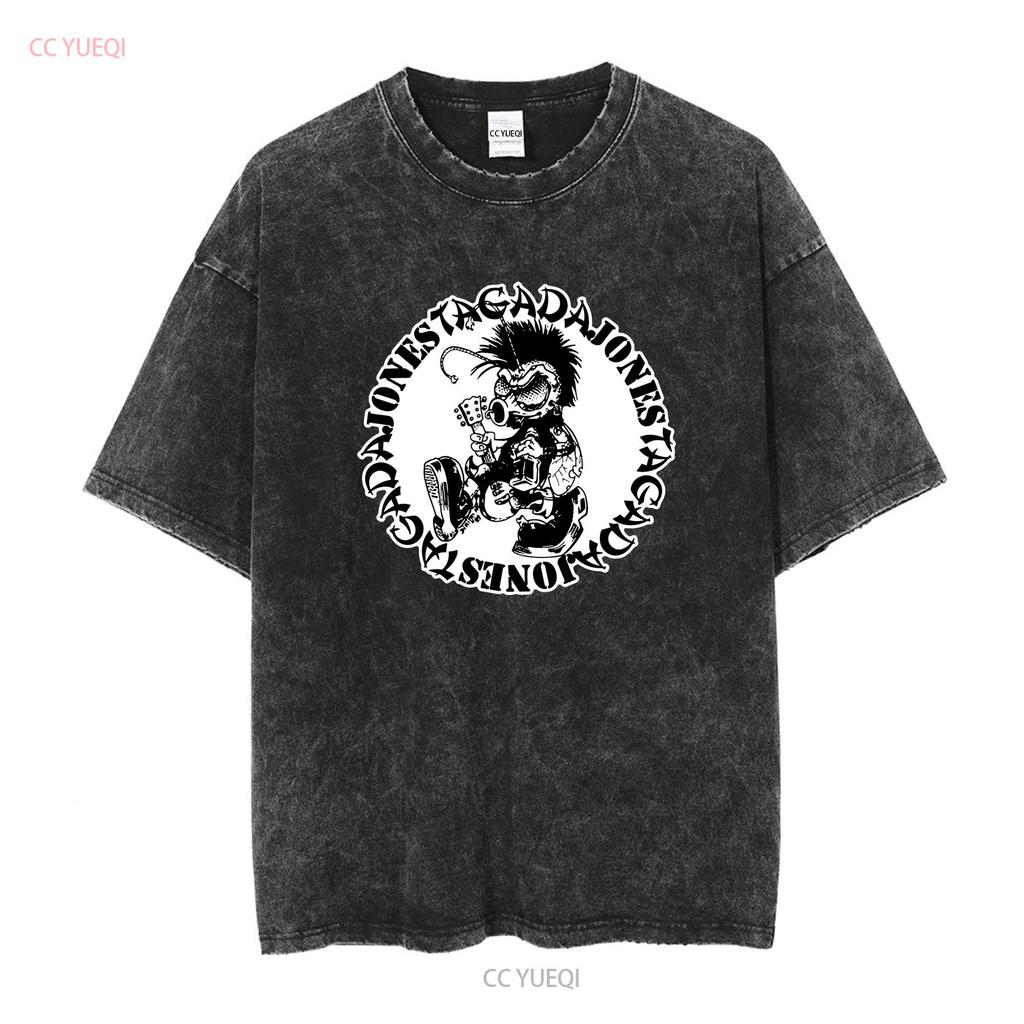 TAGADA JONES T Shirt Band Hardcore Anarcho Punk Rock Long or Short Sleeves Vintage Washed Comfortable Unisex Homme Soft