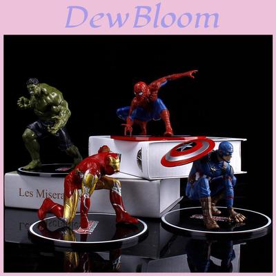 High-quality Avengers Spider Hulk Captain America Iron Man Character Model Decoration For Fans