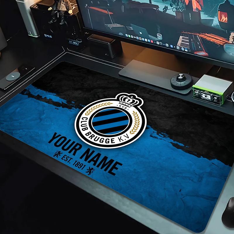 Club Brugge KV Print Cushion Non-slip Laptop Tablet Big Mousepad XXL Mat Mini PC Playmat With Lock edge